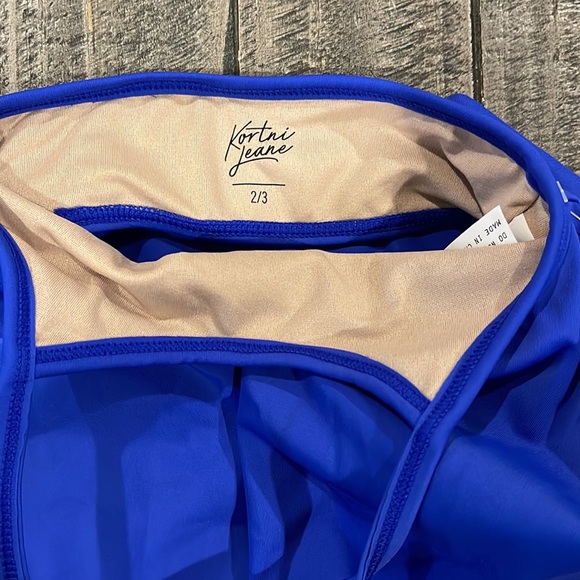 Blue toddler swim top - Picture 2 of 2